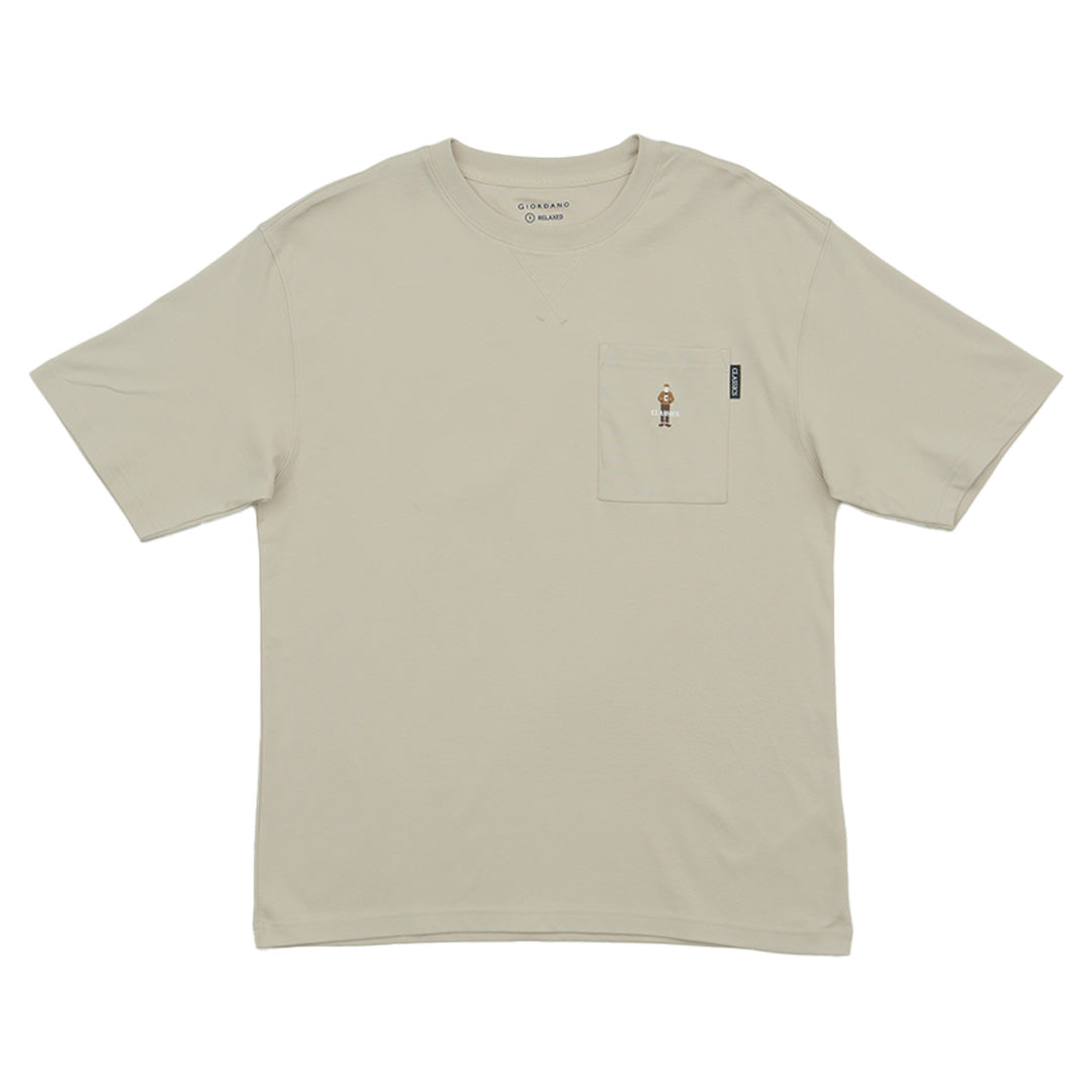 GIORDANO Men's Classics Club Sorona Pocket Tee (01025244)