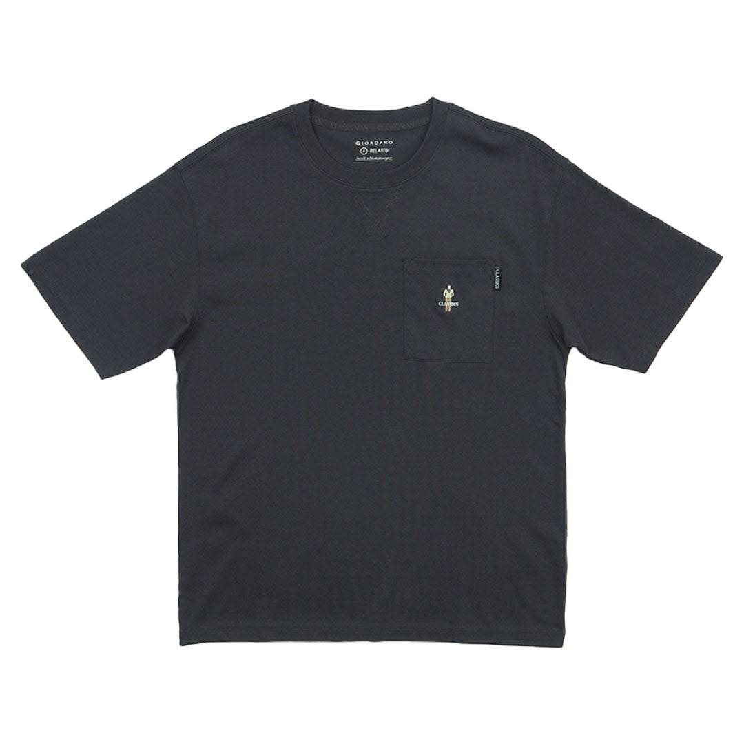 GIORDANO Men's Classics Club Sorona Pocket Tee (01025244)