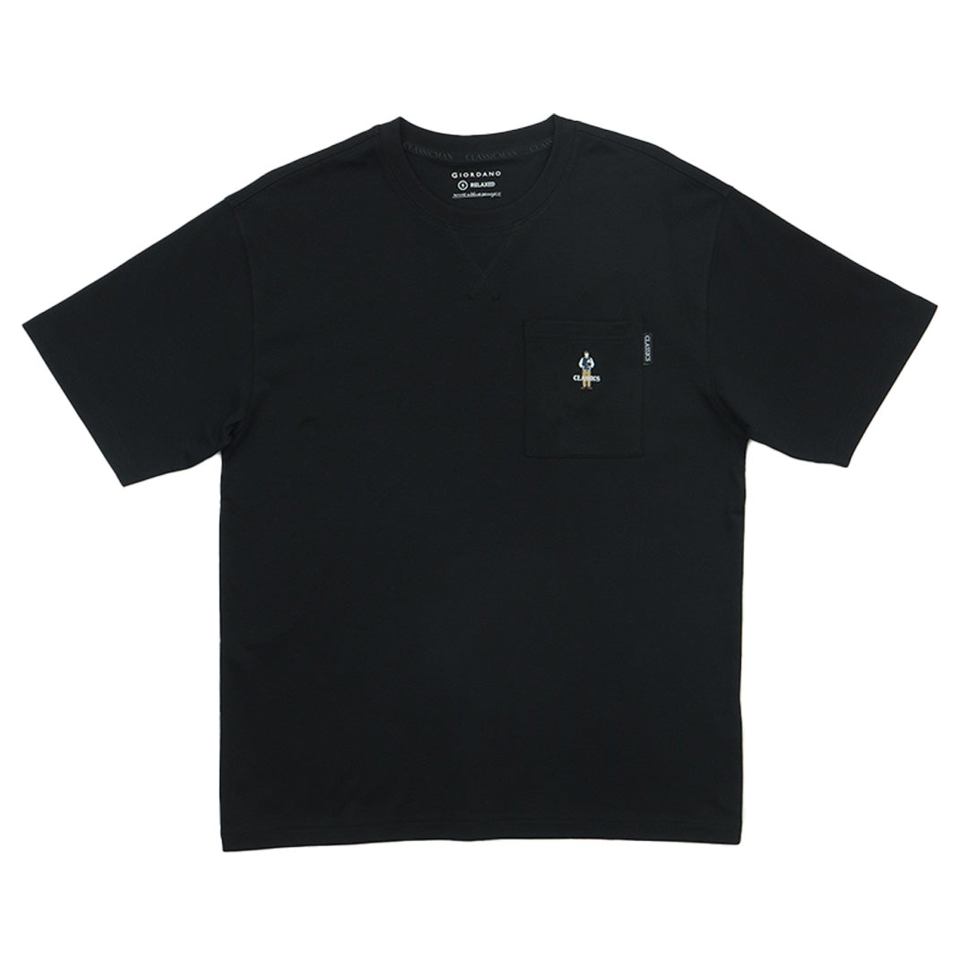 GIORDANO Men's Classics Club Sorona Pocket Tee (01025244)