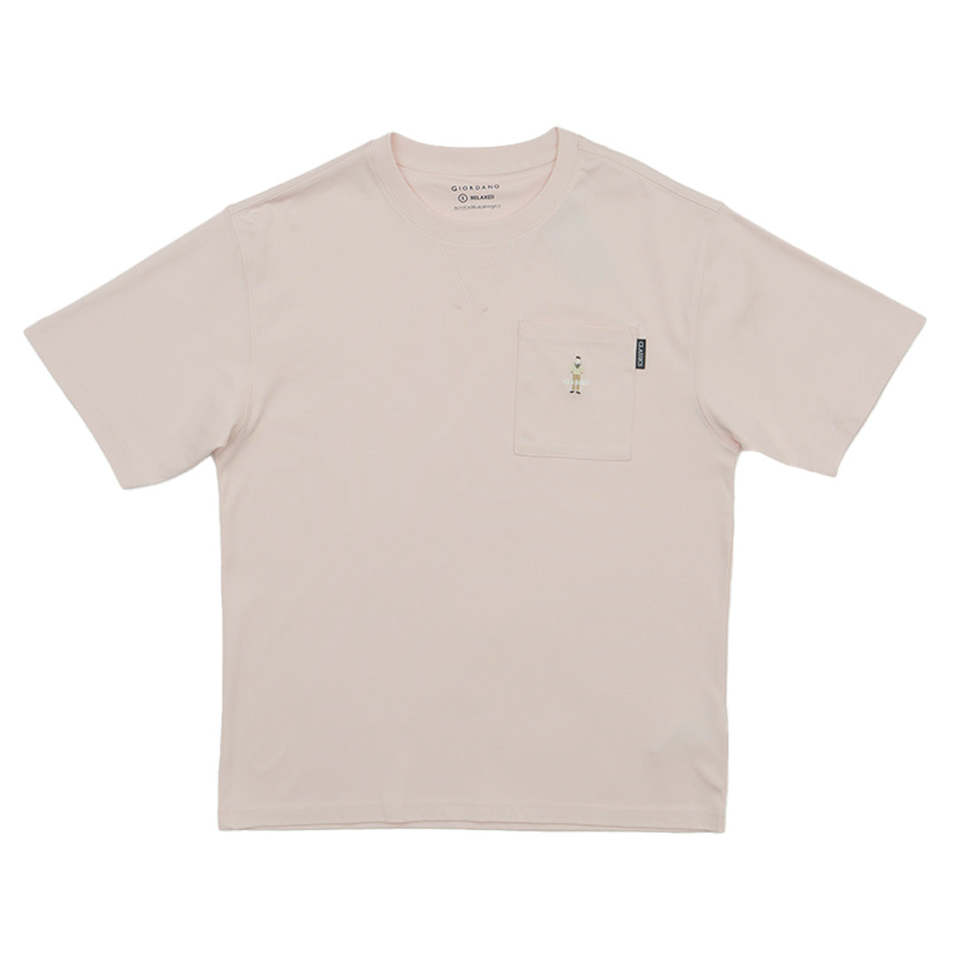 GIORDANO Men's Classics Club Sorona Pocket Tee (01025244)