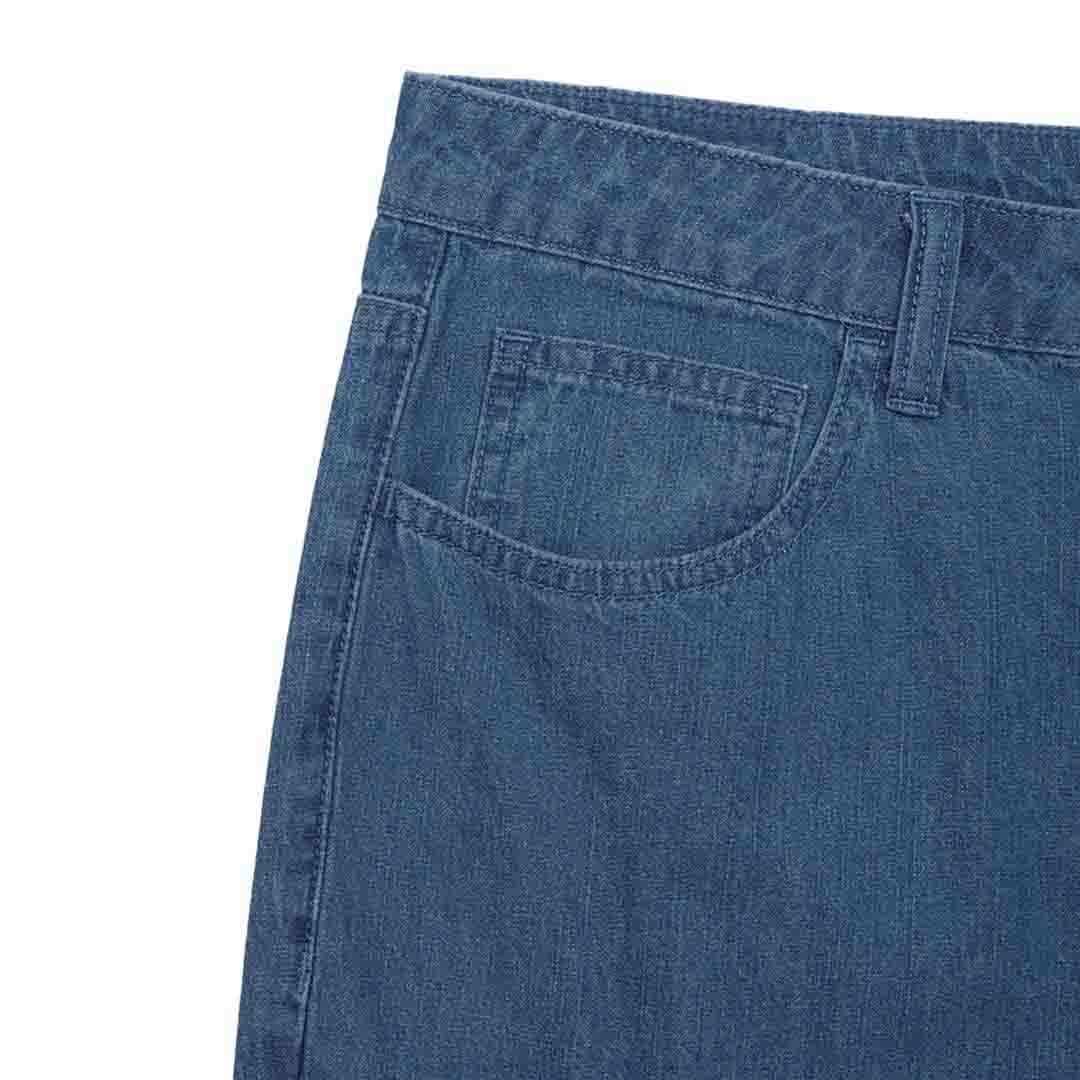 GIORDANO Men's Beau Monde Cotton Denim Regular Fit Pants (13115109)