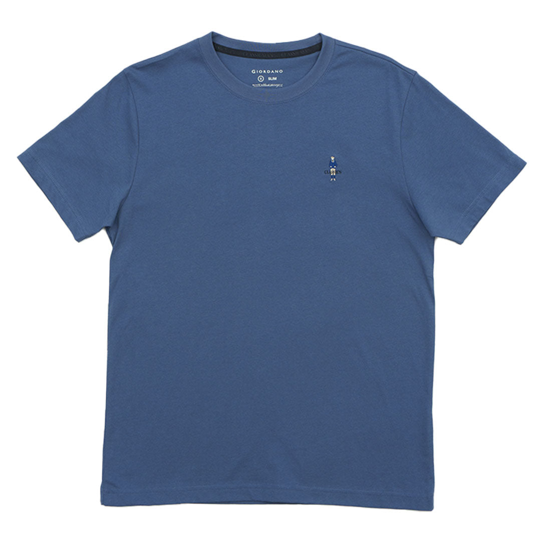 GIORDANO Men's Classic Man Crew Neck Tee (01025629)