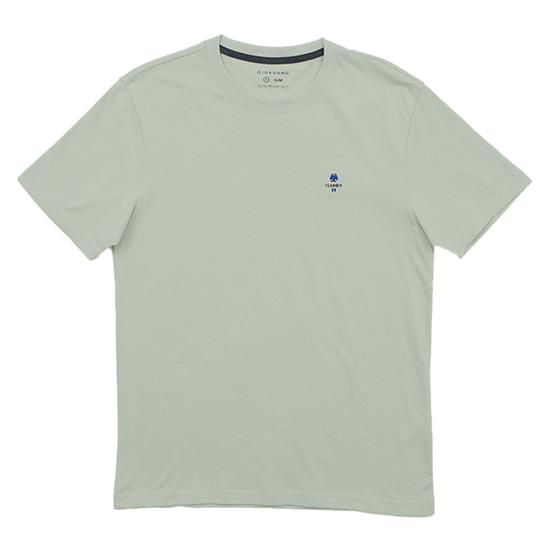 GIORDANO Men's Classic Man Crew Neck Tee (01025629)