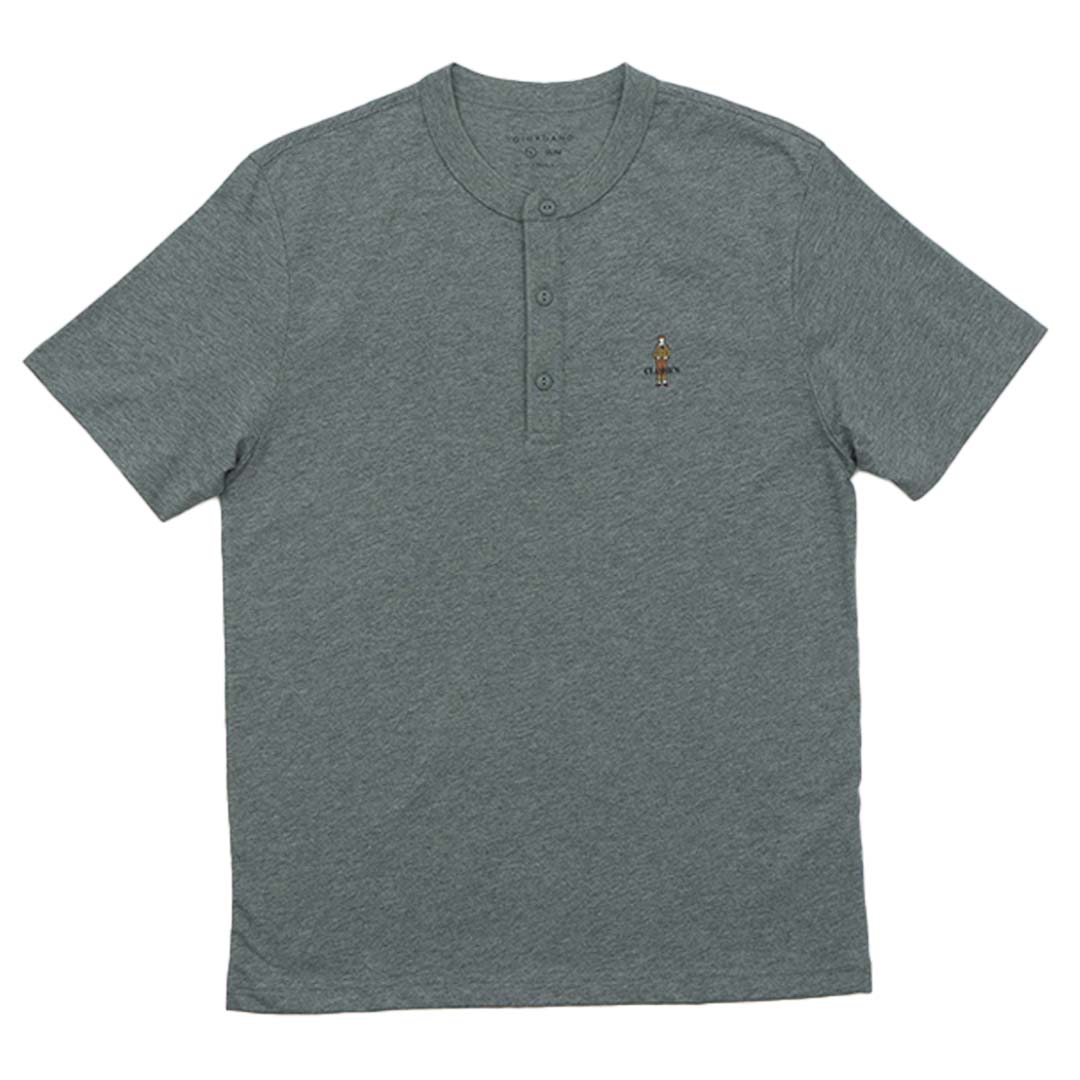 GIORDANO Men's Classic Man Henley Slim Fit Tee (01025241)