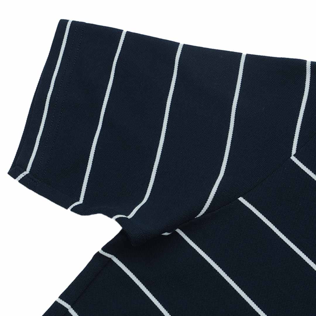 GIORDANO Men's Classic Man Cotton Lycra Stripe Polo (01015352)