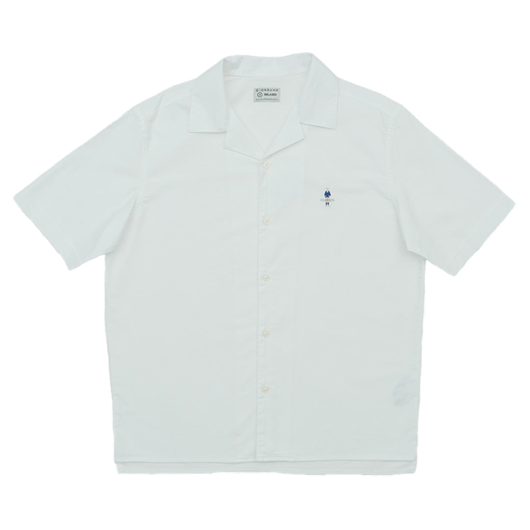 GIORDANO Men's Classic Man Short Sleeves Oxford Shirt (01045285)