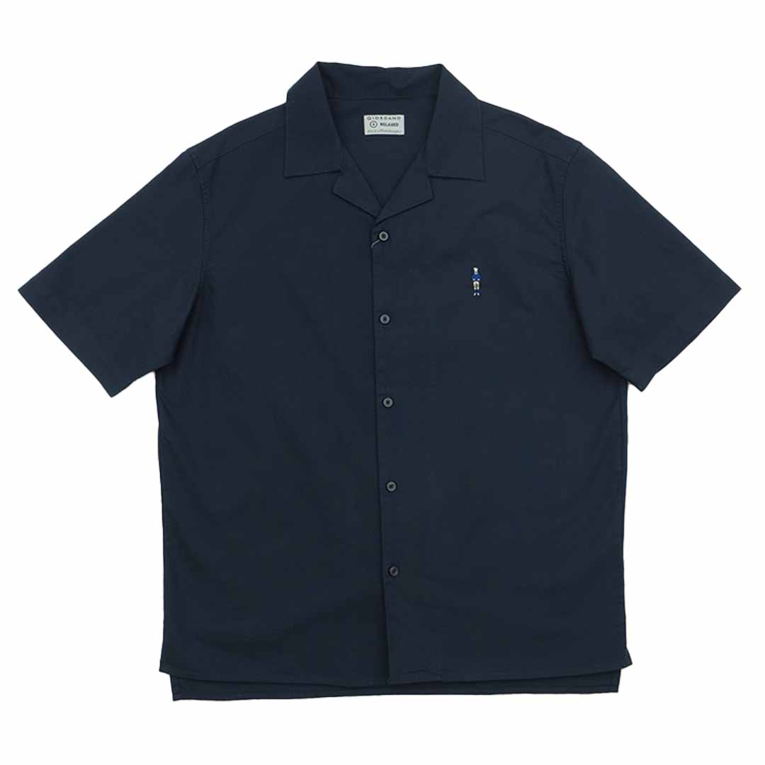 GIORDANO Men's Classic Man Short Sleeves Oxford Shirt  (01045285)