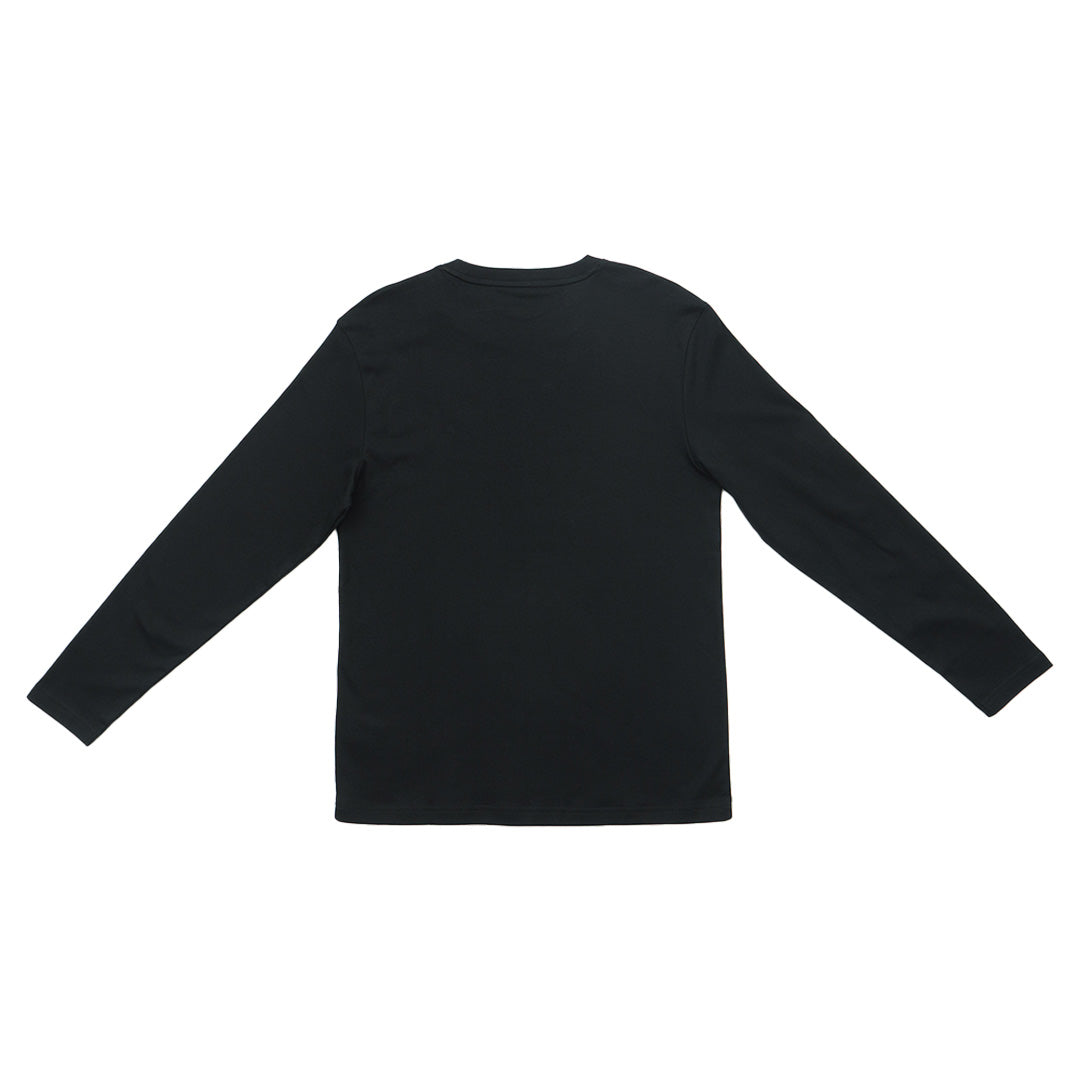 GIORDANO Men's Classic Man Sorona Long Sleeves Crew Neck Tee (01025245)