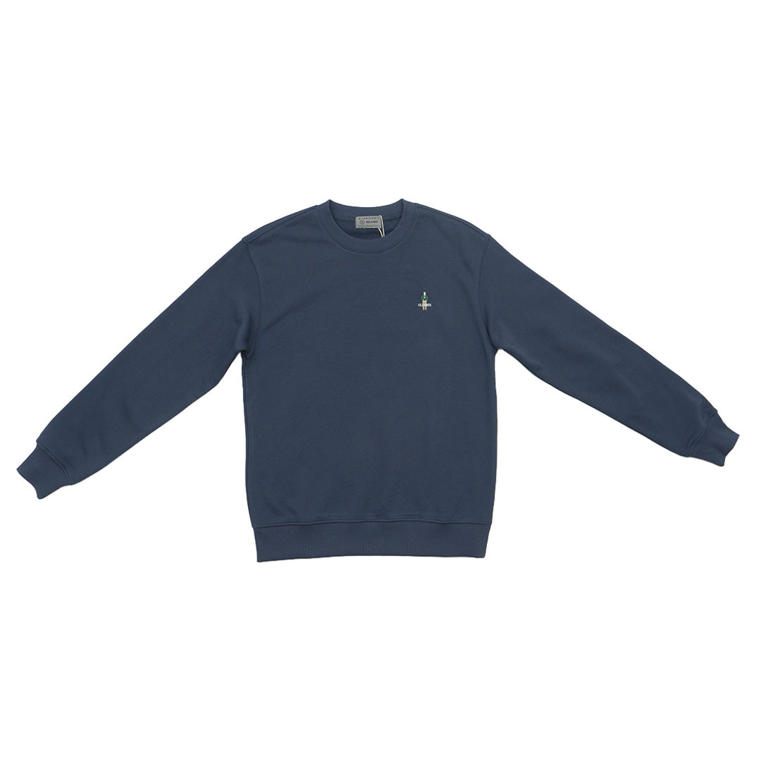 GIORDANO Men's Classics Club French Terry Sweatshirt (01025604)