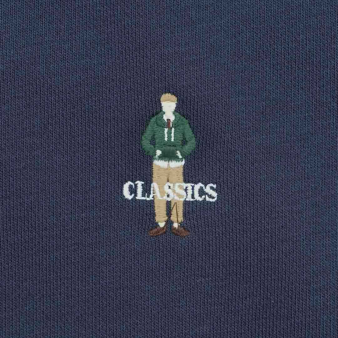 GIORDANO Men's Classics Club French Terry Sweatshirt (01025604)