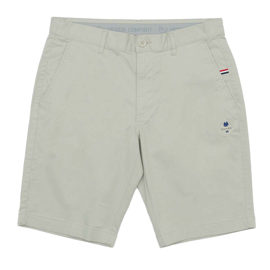 GIORDANO Men's Classic Man Cotton Spandex Low Rise Slim Tapered Fit Bermuda Shorts (01105202)