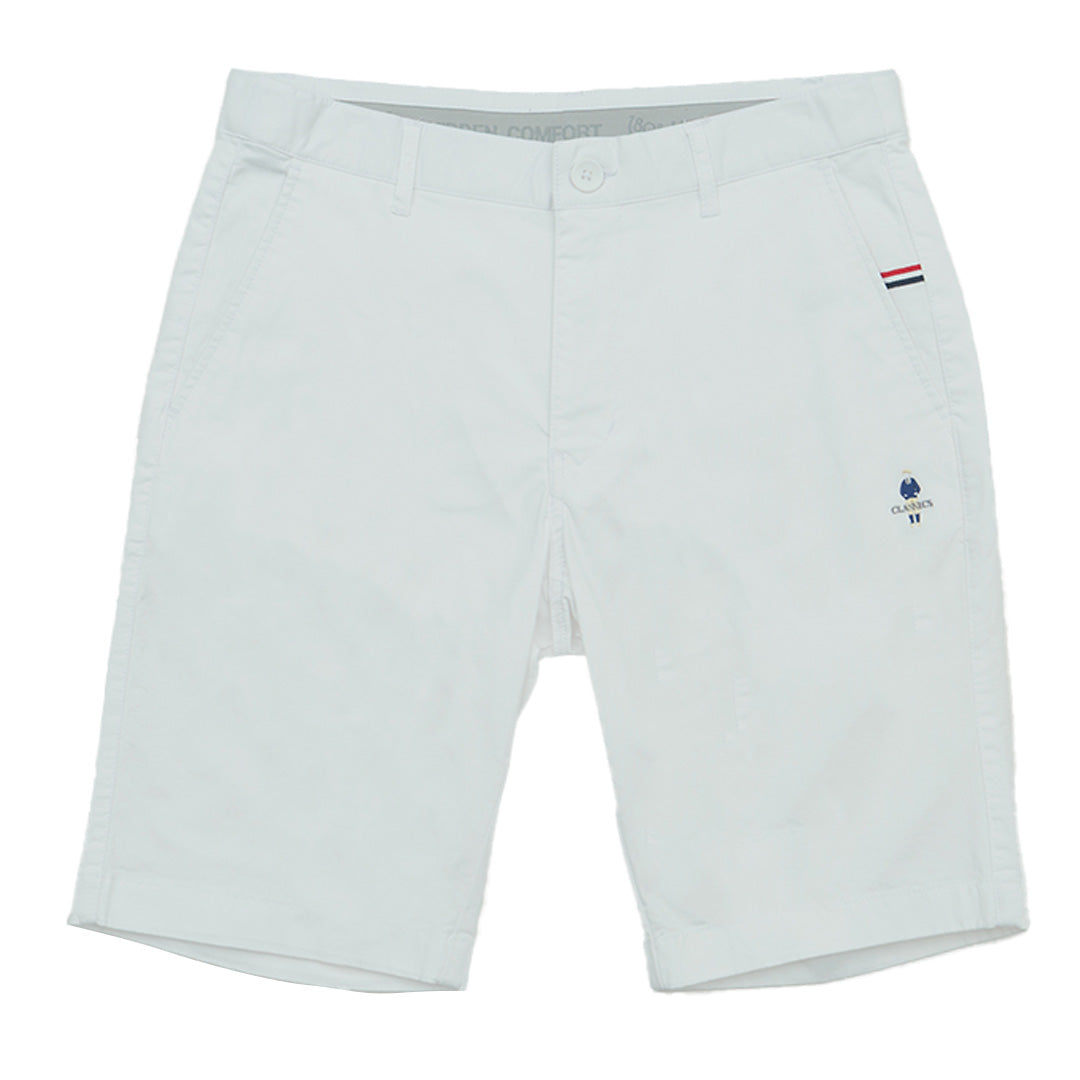 GIORDANO Men's Classic Man Cotton Spandex Low Rise Slim Tapered Fit Bermuda Shorts (01105202)