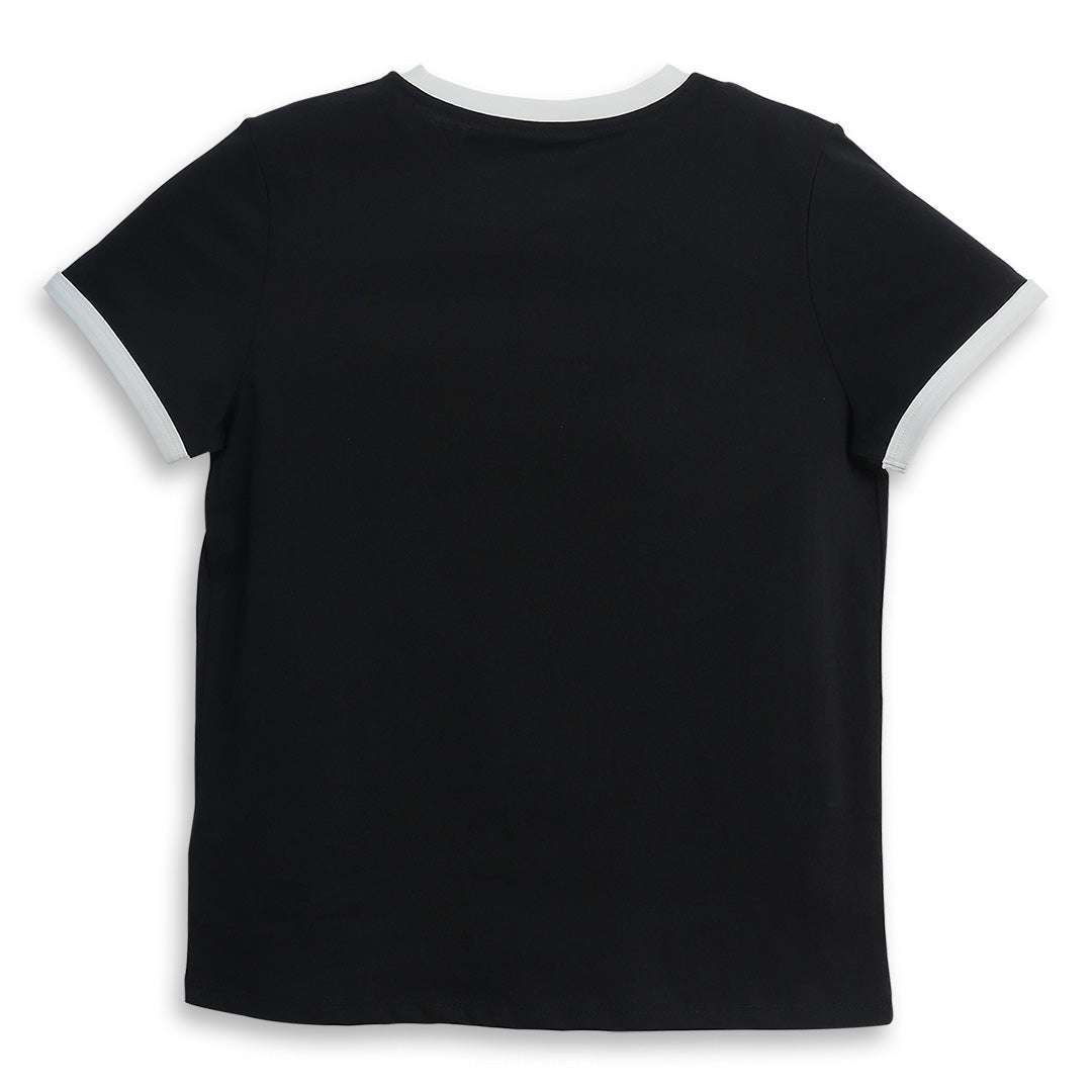 GIORDANO Women's Boyfriend Fit Printed Tee (05396206)