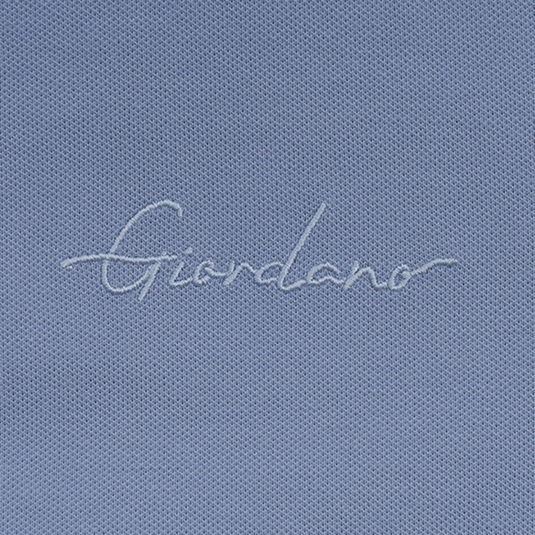 GIORDANO Men's Slim Fit Signature Polo (01016256)