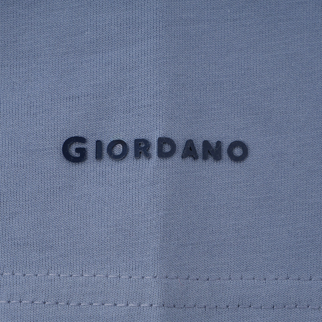 GIORDANO Men's Cotton Jersey Crew Neck Slim Fit Tee (01026750)