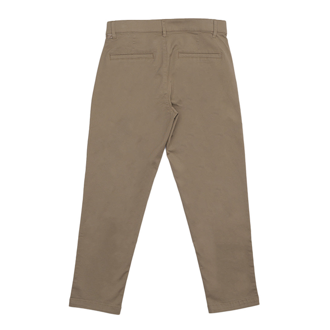 GIORDANO Men's Twill Low Rise Slim Tapered Easy Care Crop Pants (01125006)