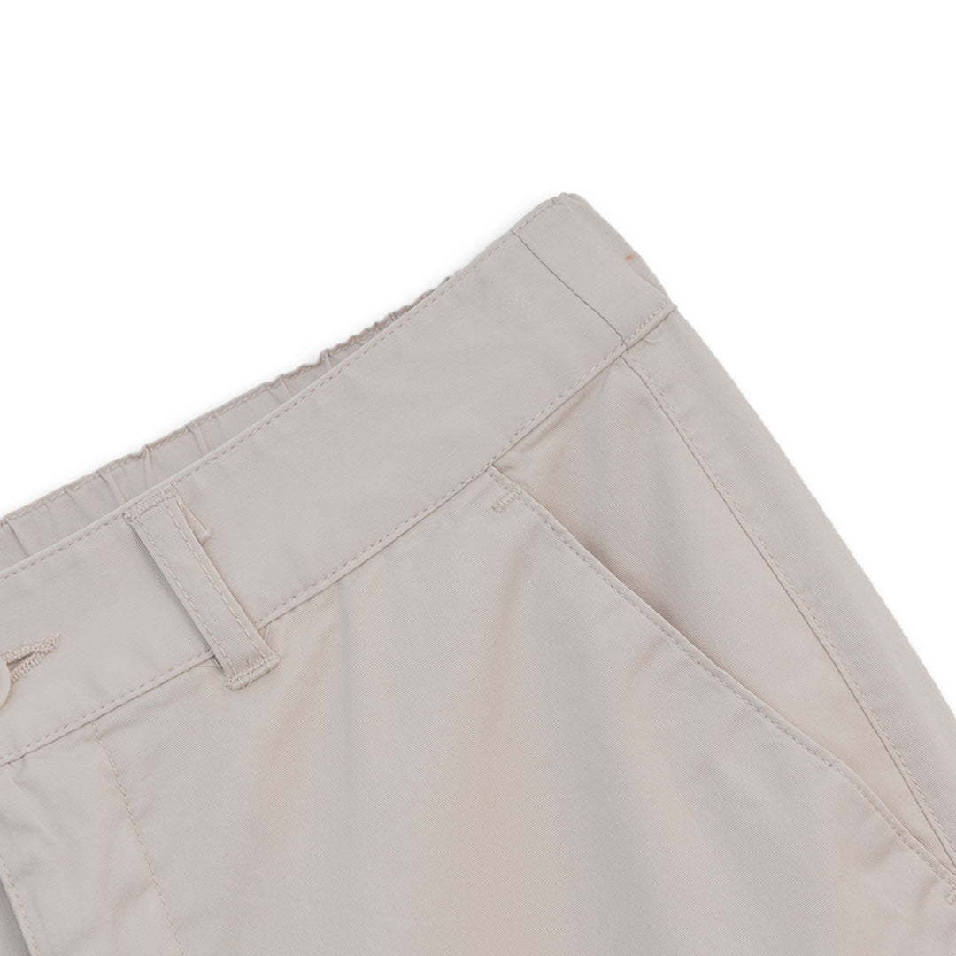 GIORDANO Women's Cotton Nylon Spandex Twill High Waist Mom Straight Fit Audrey Crop Pants (05426023)