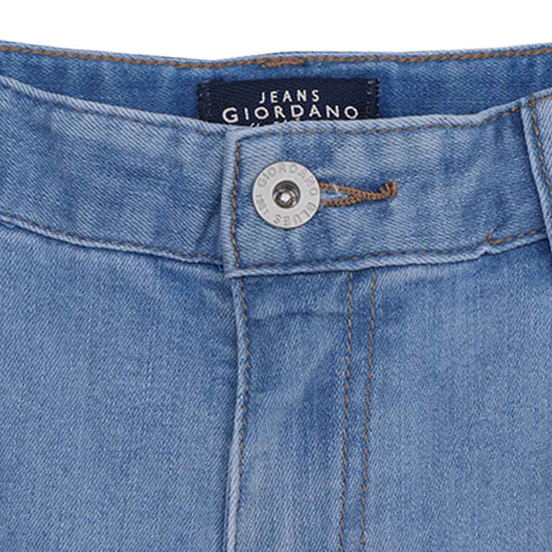 GIORDANO Women's Denim High Waist Barrel Leg Jeans (05415033)