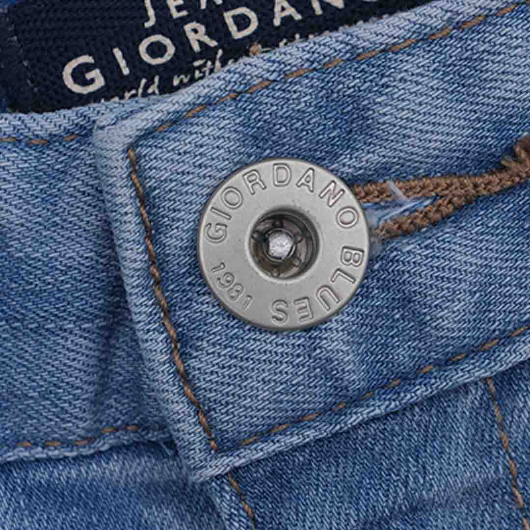 GIORDANO Women's Denim High Waist Barrel Leg Jeans (05415033)
