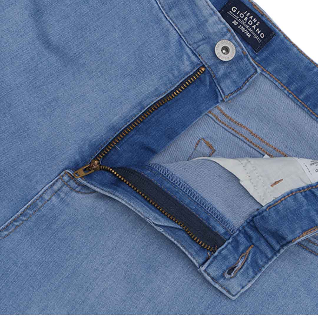 GIORDANO Women's Denim High Waist Barrel Leg Jeans (05415033)