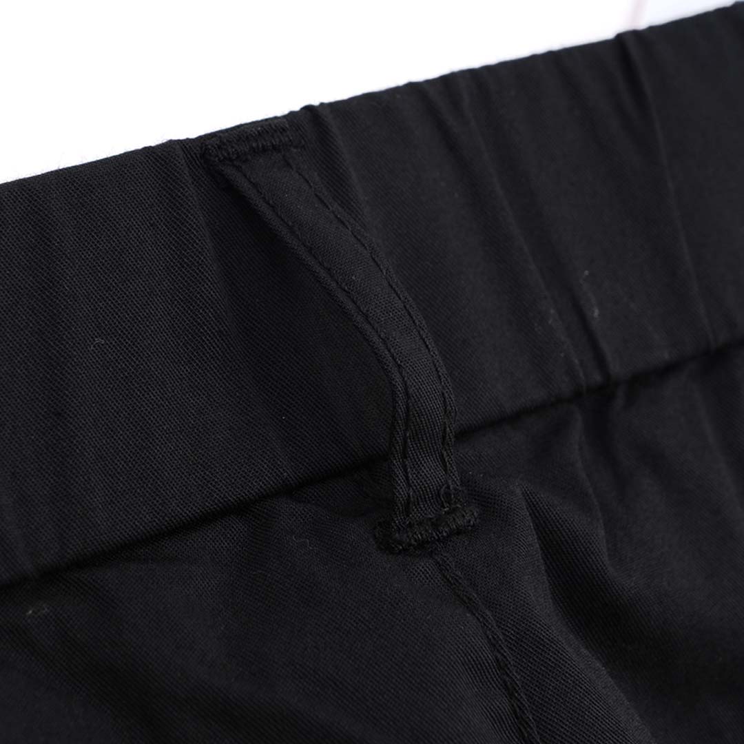 GIORDANO Women's Cotton Nylon Spandex Twill High Waist Regular Tapered Fit Pants (05416051)