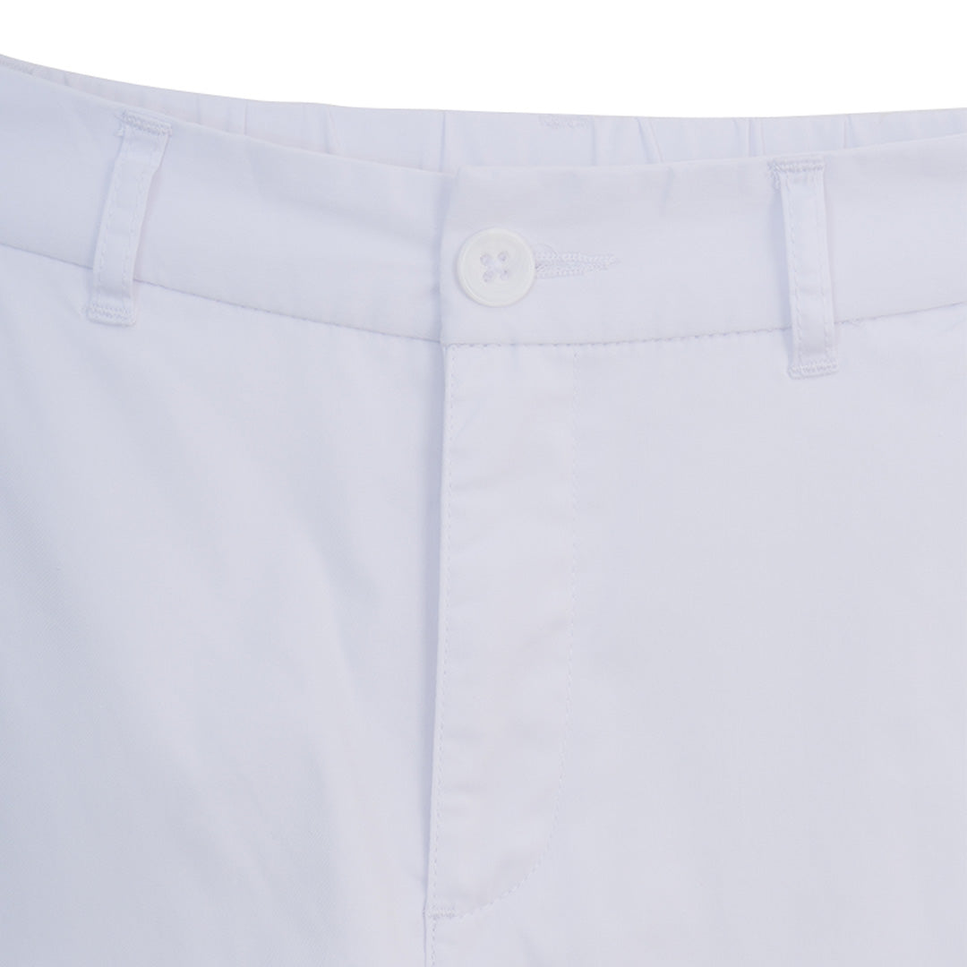 GIORDANO Women's Cotton Nylon Spandex Twill High Waist Regular Tapered Fit Pants (05416052)