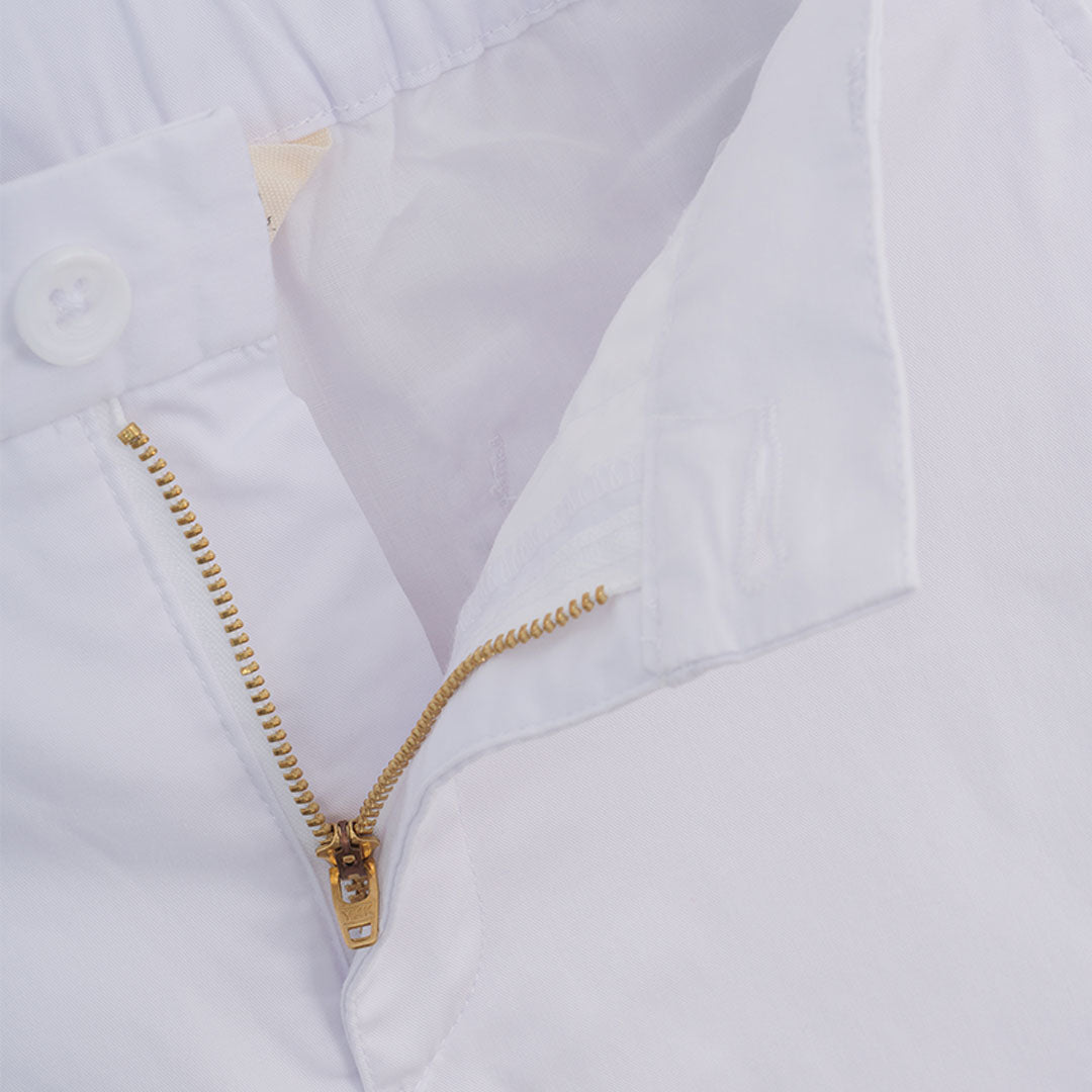 GIORDANO Women's Cotton Nylon Spandex Twill High Waist Regular Tapered Fit Pants (05416052)