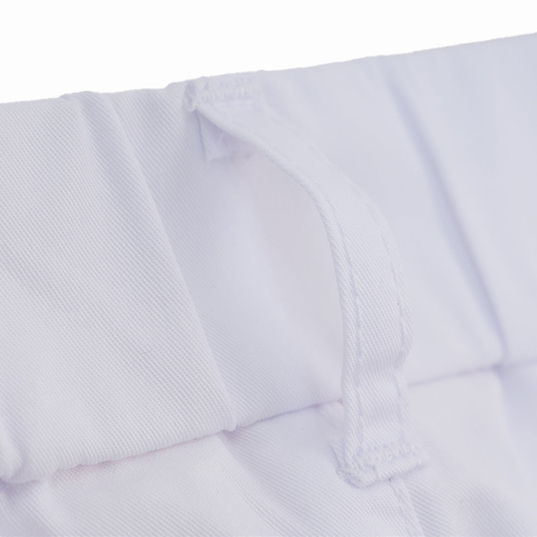 GIORDANO Women's Cotton Nylon Spandex Twill High Waist Regular Tapered Fit Pants (05416052)