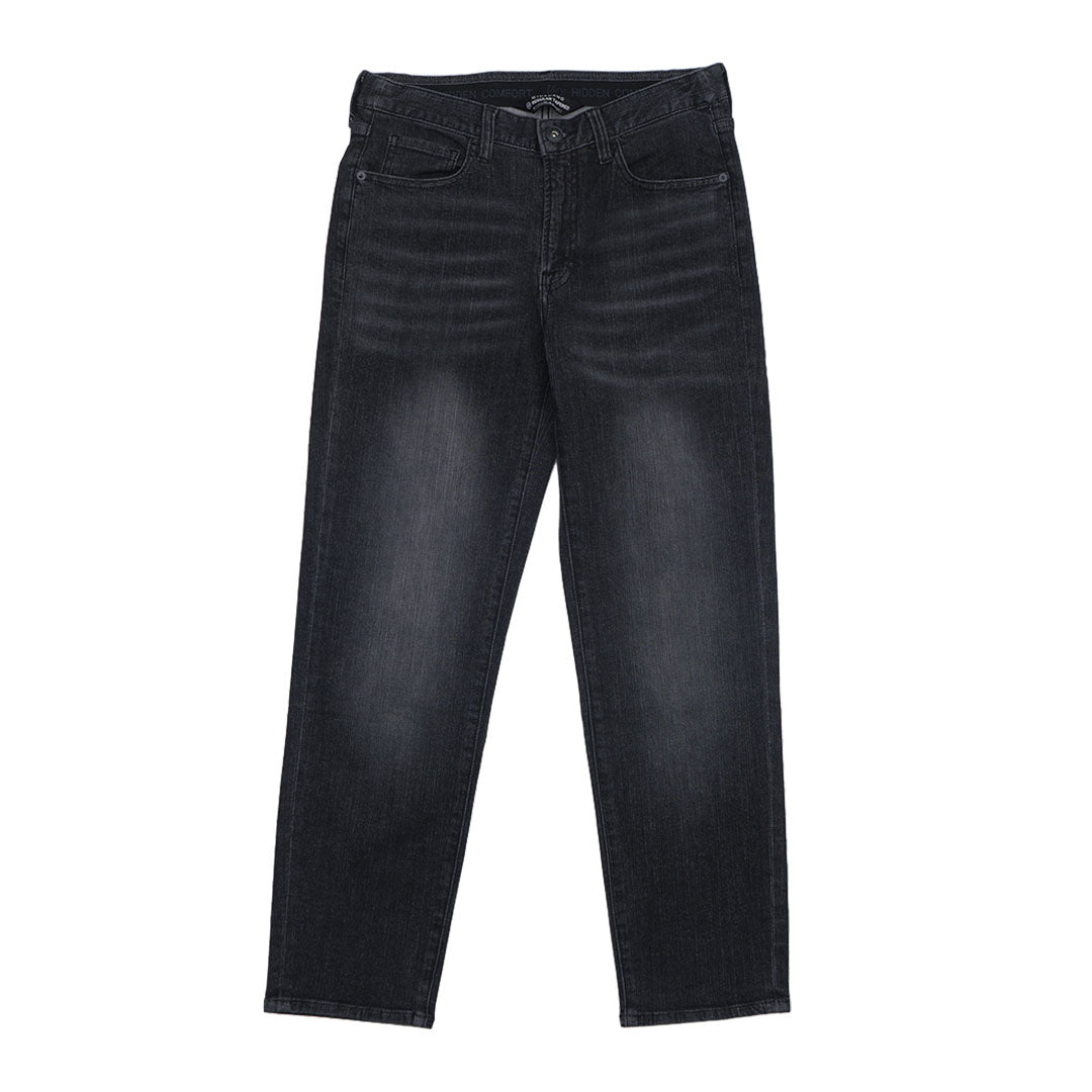 GIORDANO Men's Cotton Spandex Denim Mid Rise Regular Fit Jeans (01115050)