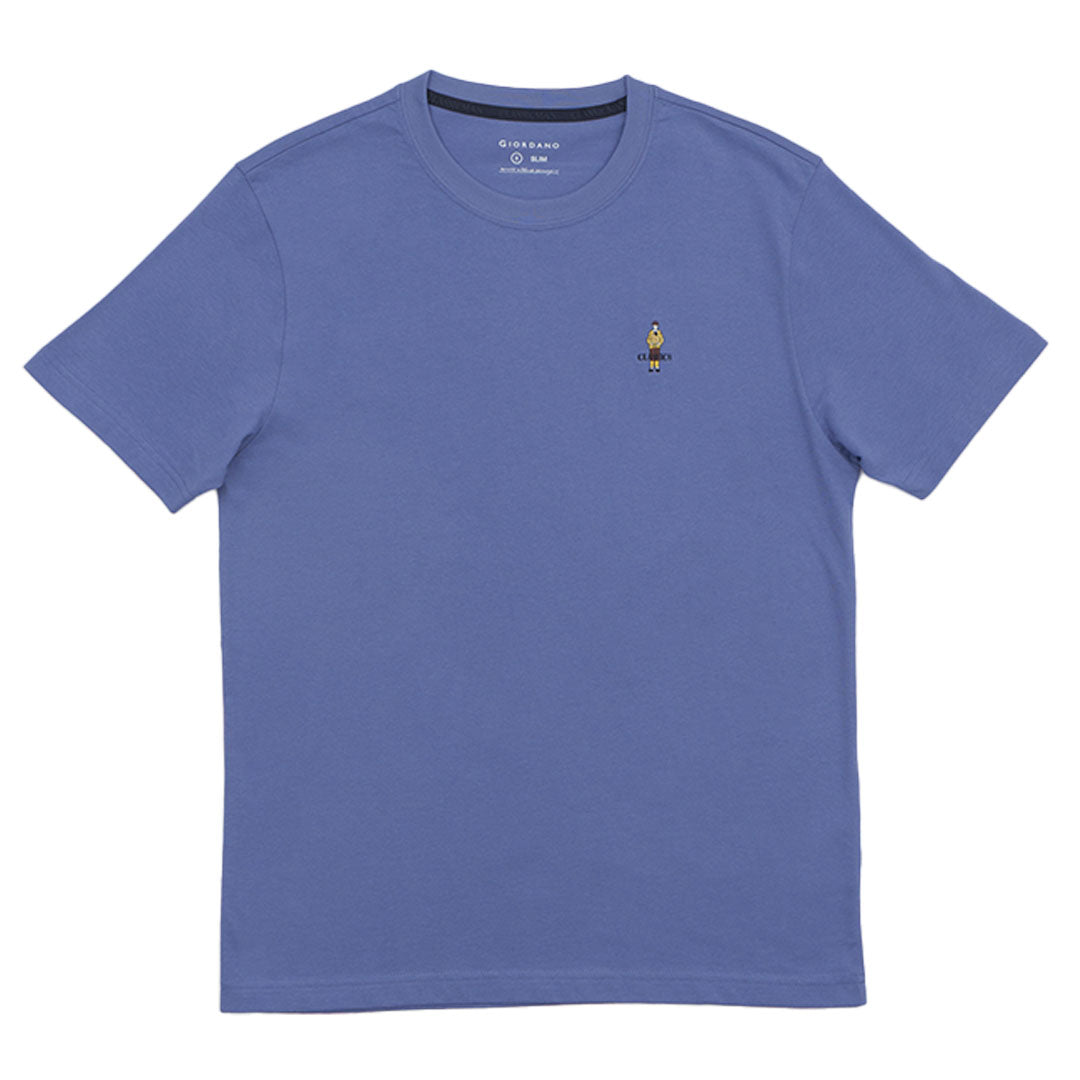 GIORDANO Men's Classic Man Crew Neck Tee (01025629)