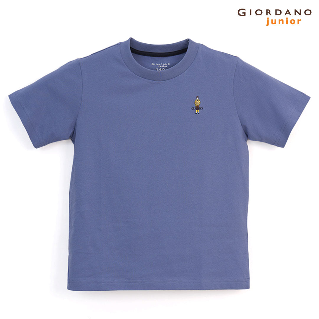 GIORDANO Junior Classic Man Crew Neck Regular Fit Tee (03025629)