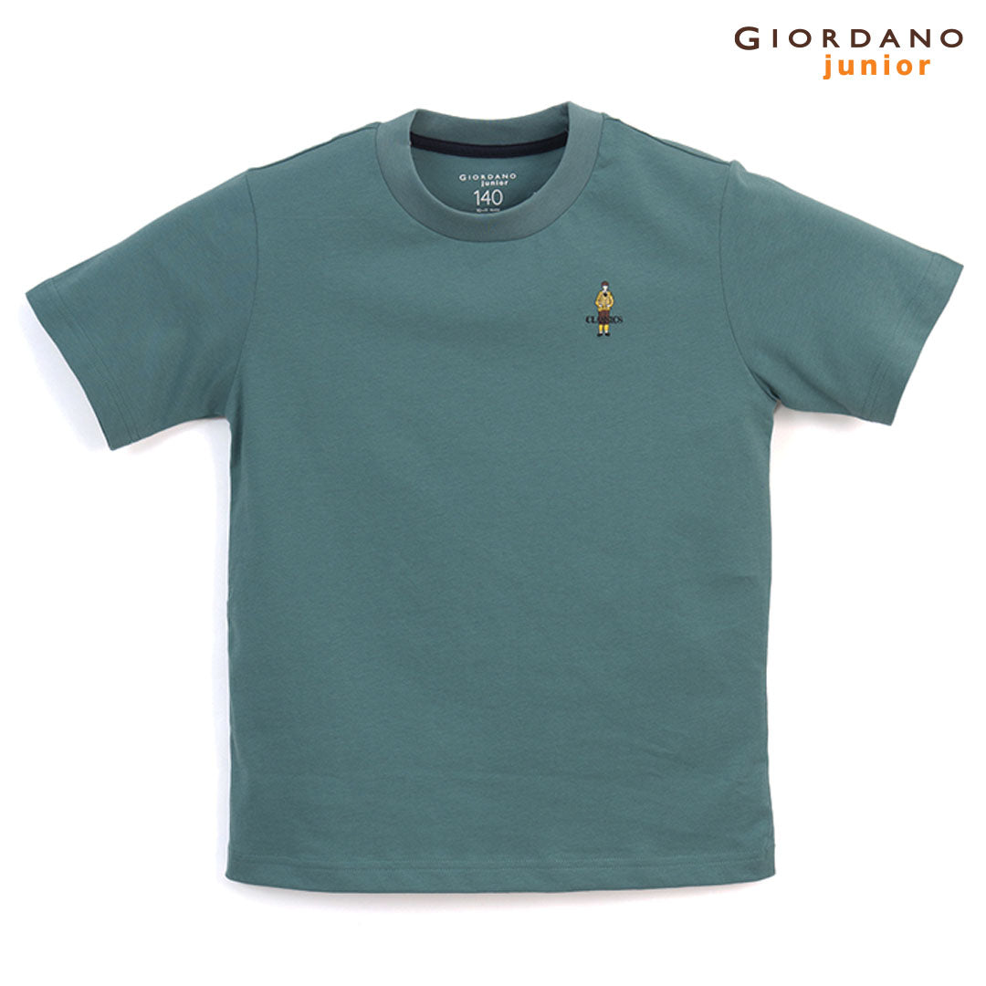 GIORDANO Junior Classic Man Crew Neck Regular Fit Tee (03025629)