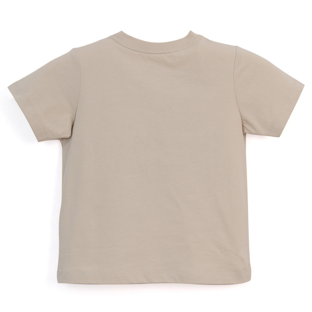 GIORDANO Junior Regular Fit Lion Logo Tee (03086201)