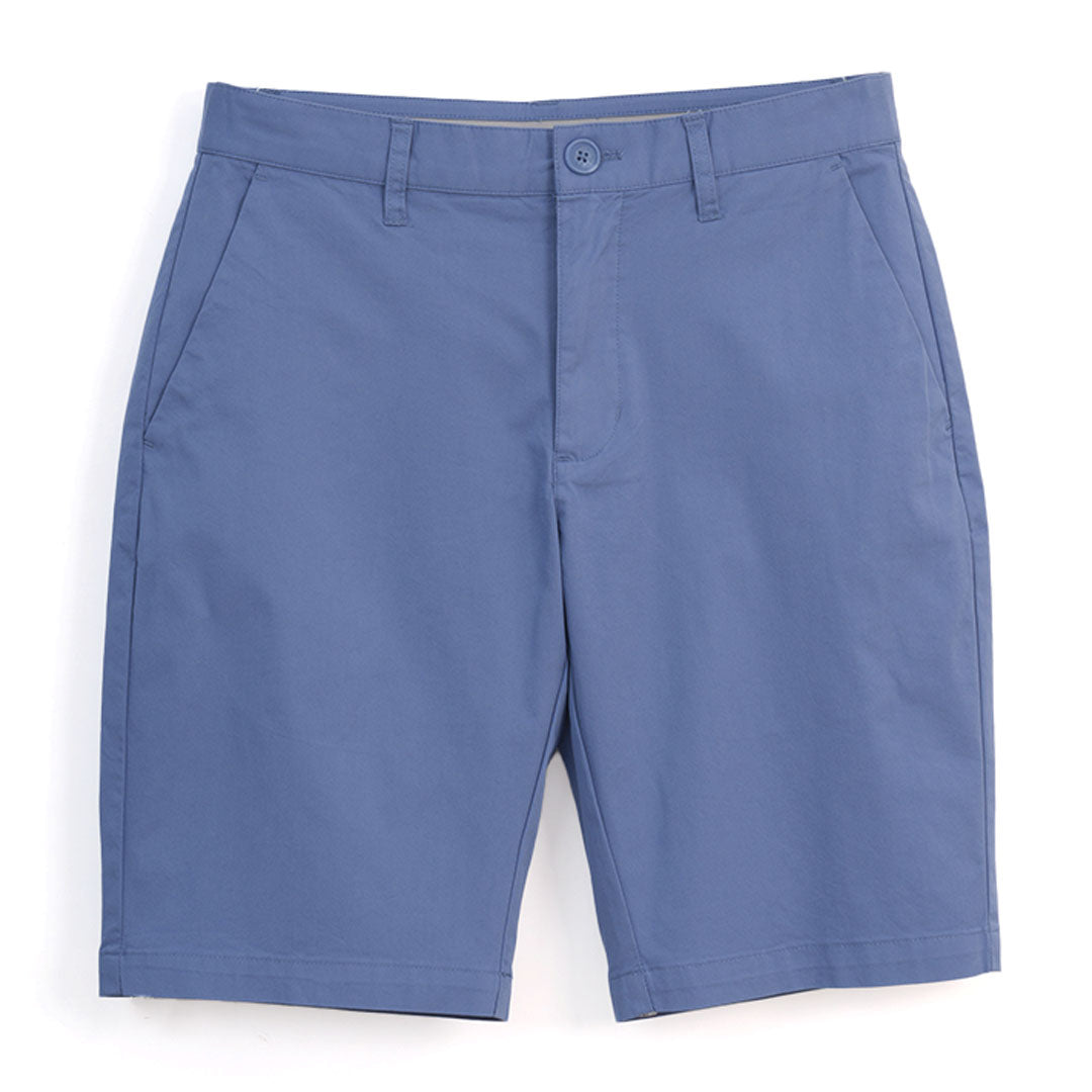 GIORDANO Men's Cotton Nylon Spandex Twill Low Rise Slim Fit Bermuda Shorts (01106218)