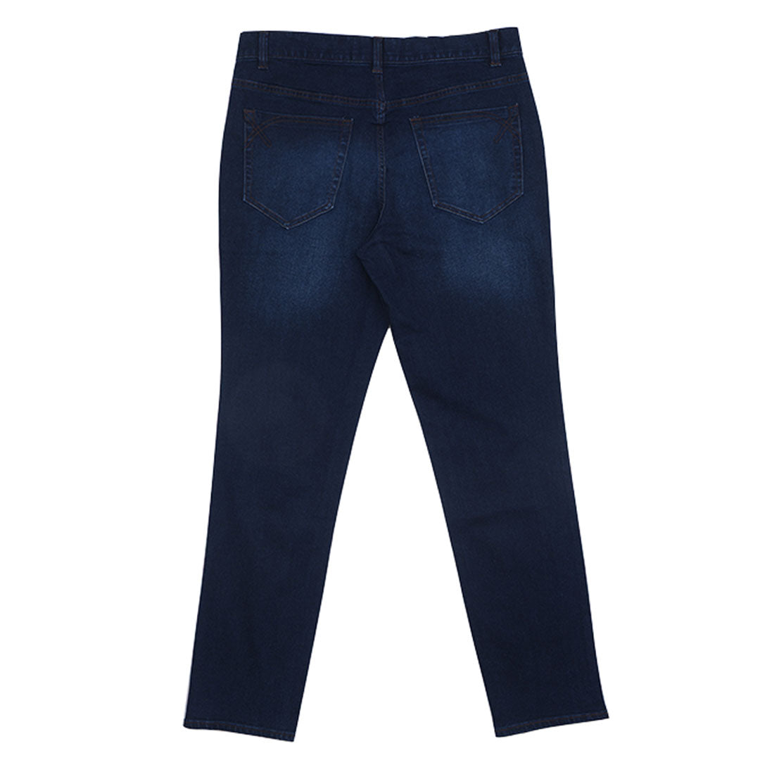 GIORDANO Men's Denim Mid Rise Regular Tapered Fit Jeans (01115044)