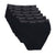 GIORDANO Men's Cotton Ribbed 6 in a Pack Essential Classic Brief (01175114)