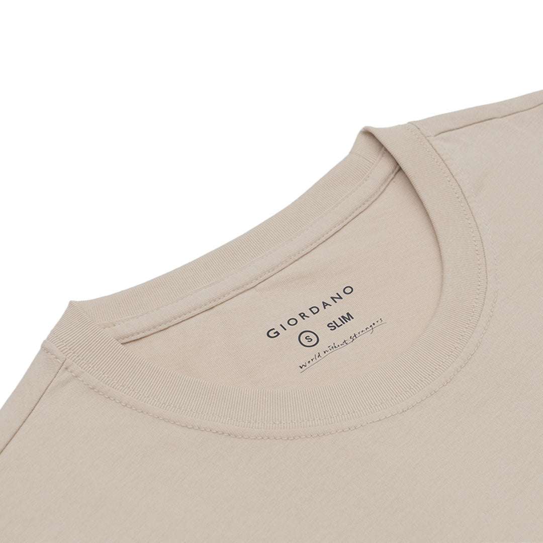 GIORDANO Men's Lion Logo Tee (01095296)