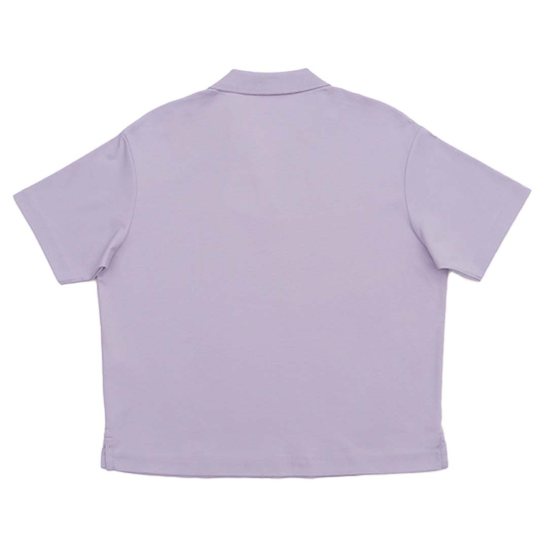 GIORDANO Women's Liquid Touch V-Neck Boyfriend Fit Polo (05315203)