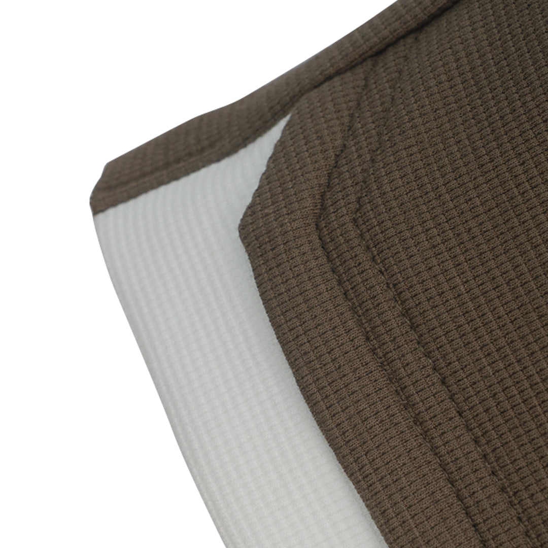 GIORDANO Men's Cotton Polyester Spandex Waffle Mid Rise Relax Fit Shorts (01105408)