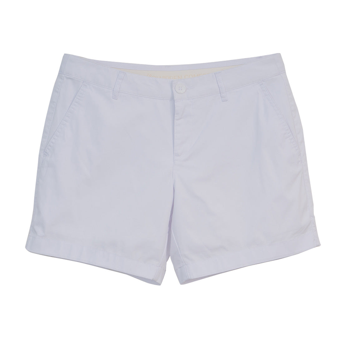 GIORDANO Women's Cotton Nylon Spandex Twill Mid Rise Slim Fit Pocket Shorts (05406219)