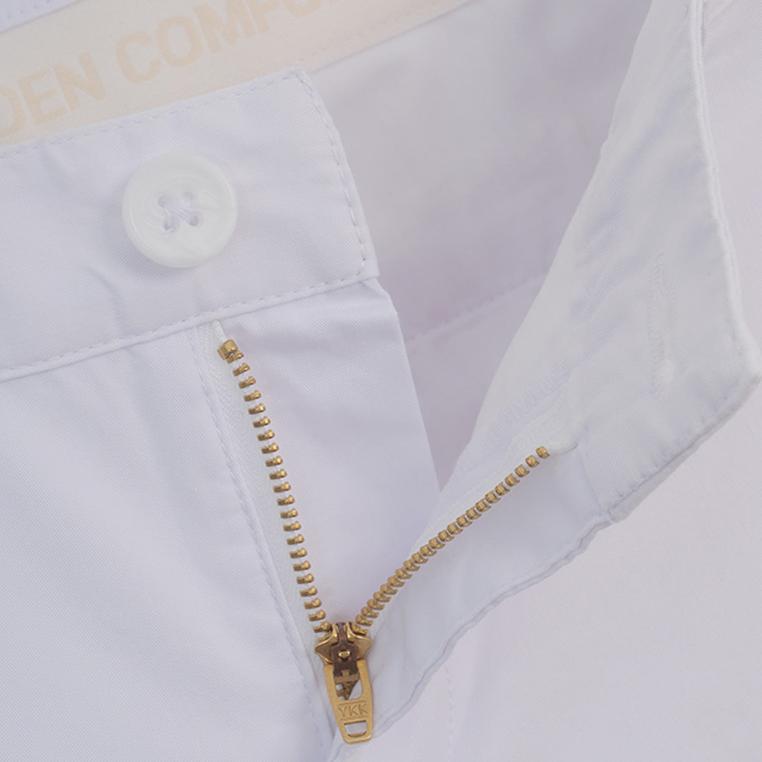 GIORDANO Women's Cotton Nylon Spandex Twill Mid Rise Slim Fit Pocket Shorts (05406219)