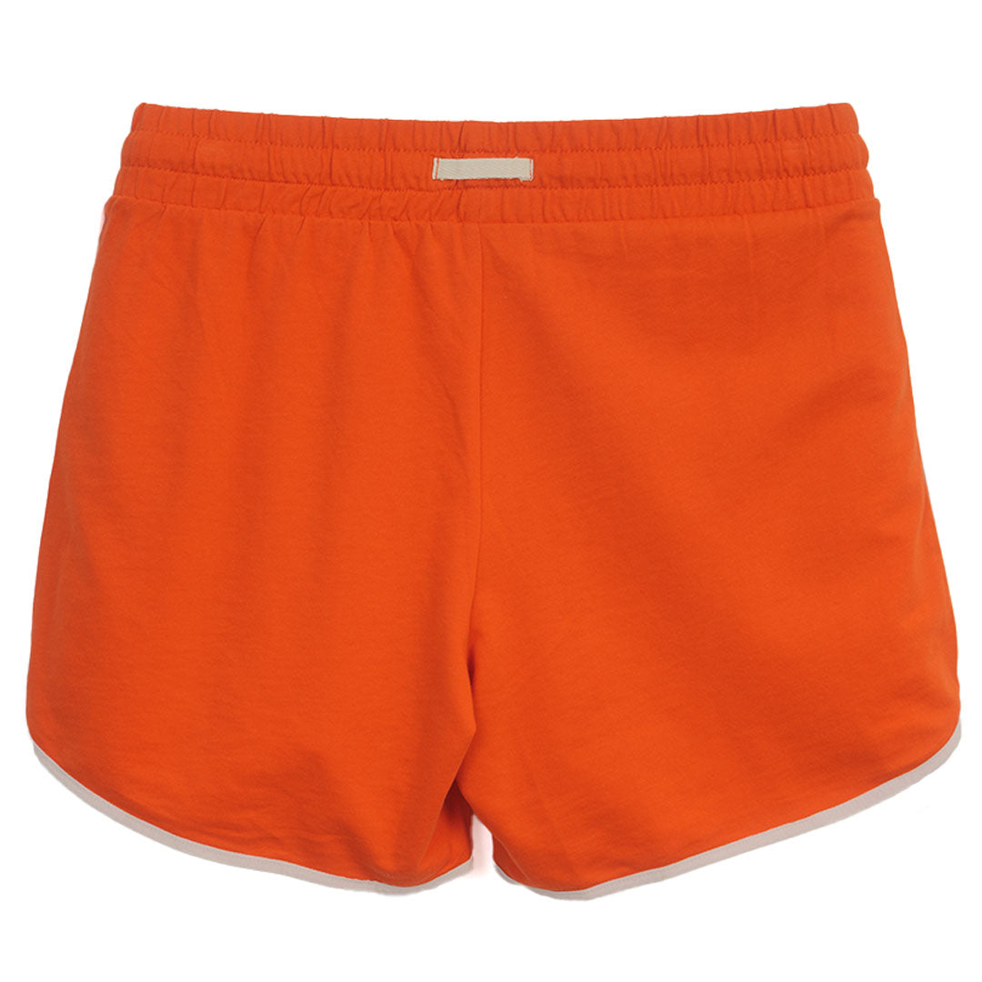 GIORDANO Women's Cotton Baby French Terry Mid Rise Seasonal Fit Drawstring Shorts (05406421)