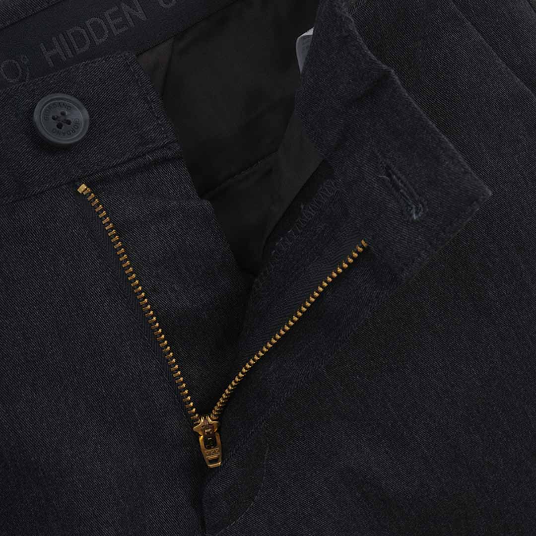 GIORDANO Men's Cotton Polyester  Mid Rise Regular Straight Fit Khakis (01116017)