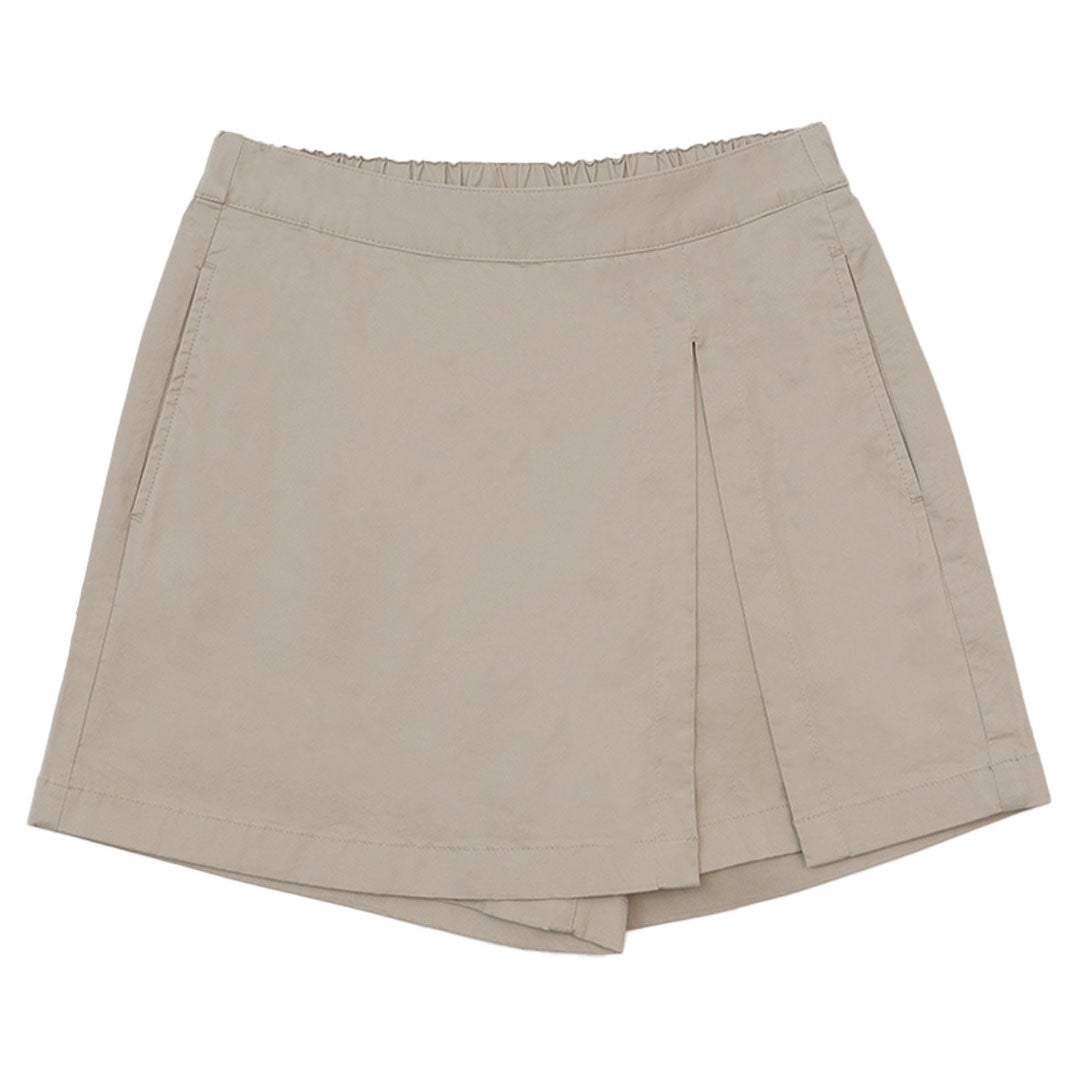 GIORDANO Women's Cotton Spandex High Waist Relax Fit Skort (05405201)