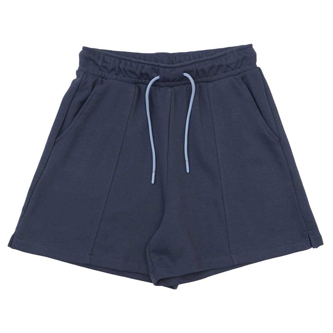 GIORDANO Women's French Terry High Waist Relax Fit Shorts  (05405409)