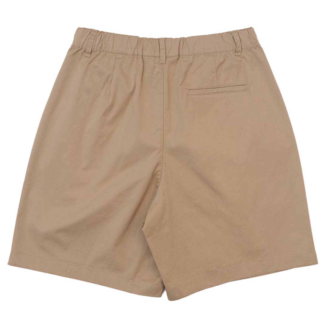 GIORDANO Women's Cotton Nylon Spandex Twill High Waist Relax Fit Shorts (05405217)