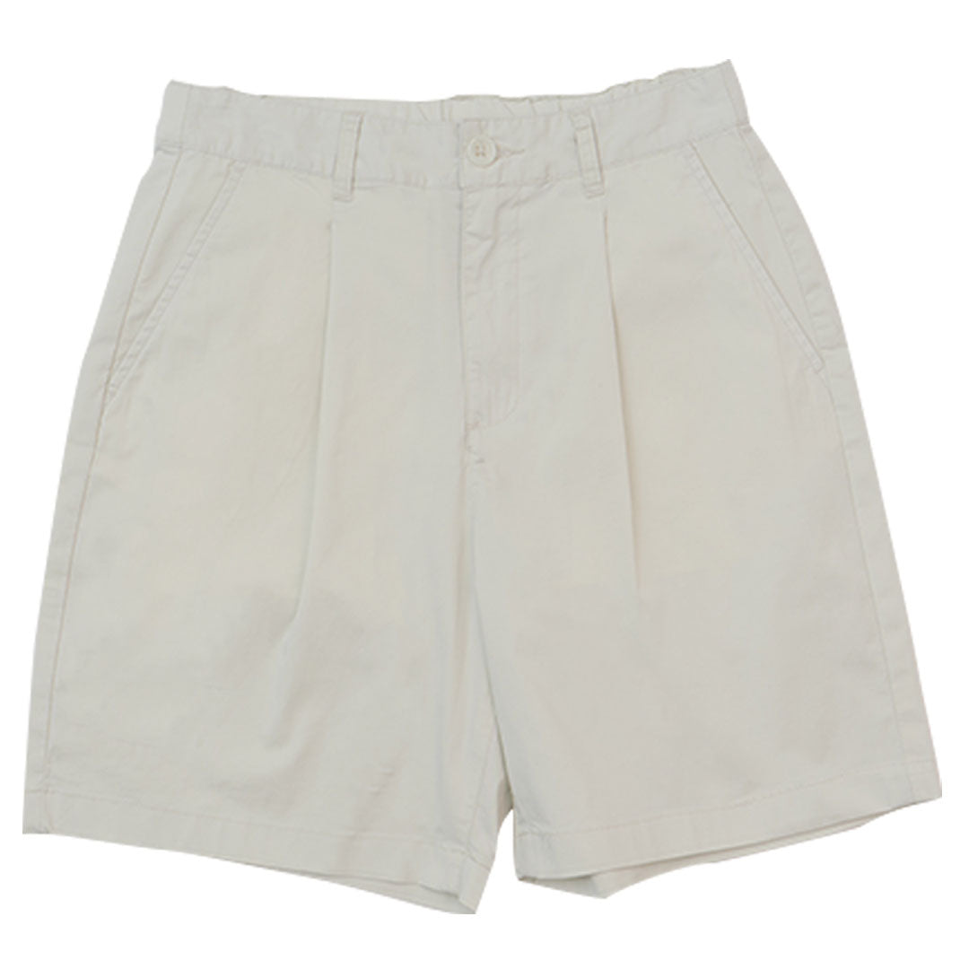 GIORDANO Women's Cotton Nylon Spandex Twill High Waist Relax Fit Shorts (05405217)