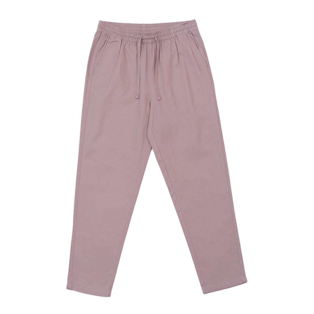 GIORDANO Women's Cotton Twill Mid Rise Relax Tapered Pants (05415059)