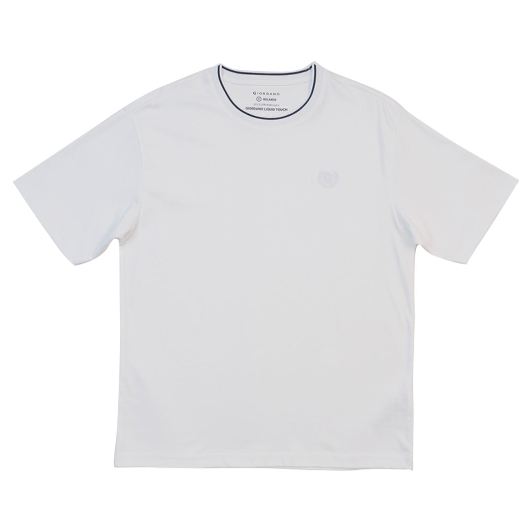 GIORDANO Men's Liquid Touch Crew Neck Tee (01025247)