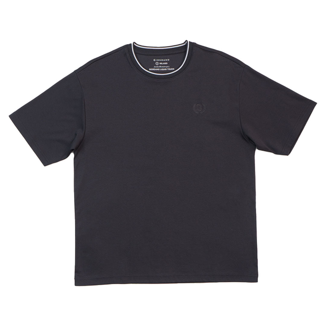 GIORDANO Men's Liquid Touch Crew Neck Tee (01025247)